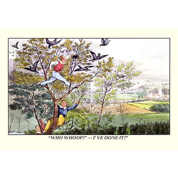 Stealing Birds' Eggs Fine art canvas print (20" x 30")