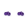 thumbnail image 1 of Yuarrent 2 uds., tope de cordón, palancas de extremo de bloqueo, sujetadores de ajuste coloridos, cerraduras, cierre de , botón de cordón, Morado oscuro 2Conjunto, 1 of 6