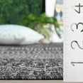 thumbnail image 4 of SAFAVIEH Beach House Jolanta Geometric Indoor/Outdoor Area Rug, Charcoal/Gray, 5'3" x 7'6", 4 of 13