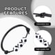 thumbnail image 3 of Paquete de 12 pulseras con dijes de fútbol, ​​recuerdos de fiesta de fútbol, ​​cuentas de fútbol, ​​pulseras ajustables, pulsera de pelota deportiva inspiradora para hombres, mujeres, adolescentes, regalos de fiesta de cumpleaños deportivos, regalos de equipo de fútbol. JM, 3 of 5