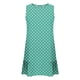 thumbnail image 5 of Vestido Corto para Mujeres Verano Moda Casual Impreso Lado Plisado Cuello Redondo Vestido sin Mangas para el Uso Diario, 5 of 7