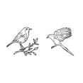 thumbnail image 5 of Inkbox Temporary Tattoos, Birds, Water-Resistant, Perfect for Any Occasion, Black, 2 Pack, 5 of 9