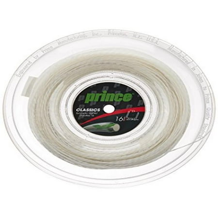 Prince Synthetic Gut with Duraflex 16g White Tennis String Reel - Walmart.com