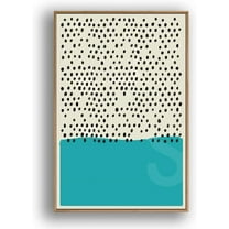 IDEA4WALL Framed Canvas Art Abstract Illustration Picture Prints for Modern Home Wall Decoration