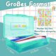 thumbnail image 2 of Stifttebox Kinder,Stiftebox,Stifte Organizer,Stifte aufbewahr,Stiftebox mit Deckel,Aufbewahrung Stifte,Transparente Stapelbar Stationery Organizer Aufkleber,Boys Pencil Case Personalised, 2 of 7