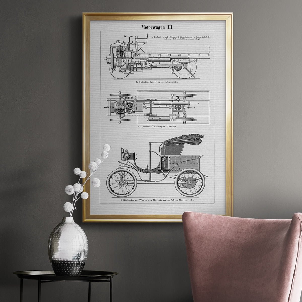 Industrial Motorcar Premium Classic Framed Print - Ready to Hang