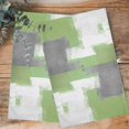 thumbnail image 4 of Sage Green Gray 1 Pack Kitchen Towel, Water Absorbent Dish Towel, Modern Oil Painting Abstract Geometric Decorative Hand Towels - Quick Drying Cloth for Cooking Baking, 18x28 Inch, 4 of 8