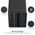 thumbnail image 2 of Sabrent USB 3.2 5-Bay 3.5" SATA Hard Drive Tray-less Docking Station (DS-SC5B), 2 of 6