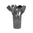thumbnail image 3 of Set 11 Utensilios Cocina Hechos De Bambú Con Punta Silicona Ecowood  Set Utensilios, 3 of 8