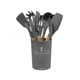 thumbnail image 3 of Set 11 Utensilios Cocina Hechos De Bambú Con Punta Silicona Ecowood  Set Utensilios, 3 of 8
