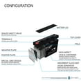 thumbnail image 3 of 6V 7Ah SLA Battery Replacement for Lithonia ES-ESP-EL - 3 Pack, 3 of 12
