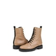 thumbnail image 4 of Sam Edelman Elliott Dune Rounded Toe Lace Up Combat Ankle Lug Sole Boots (DUNE, 10), 4 of 5