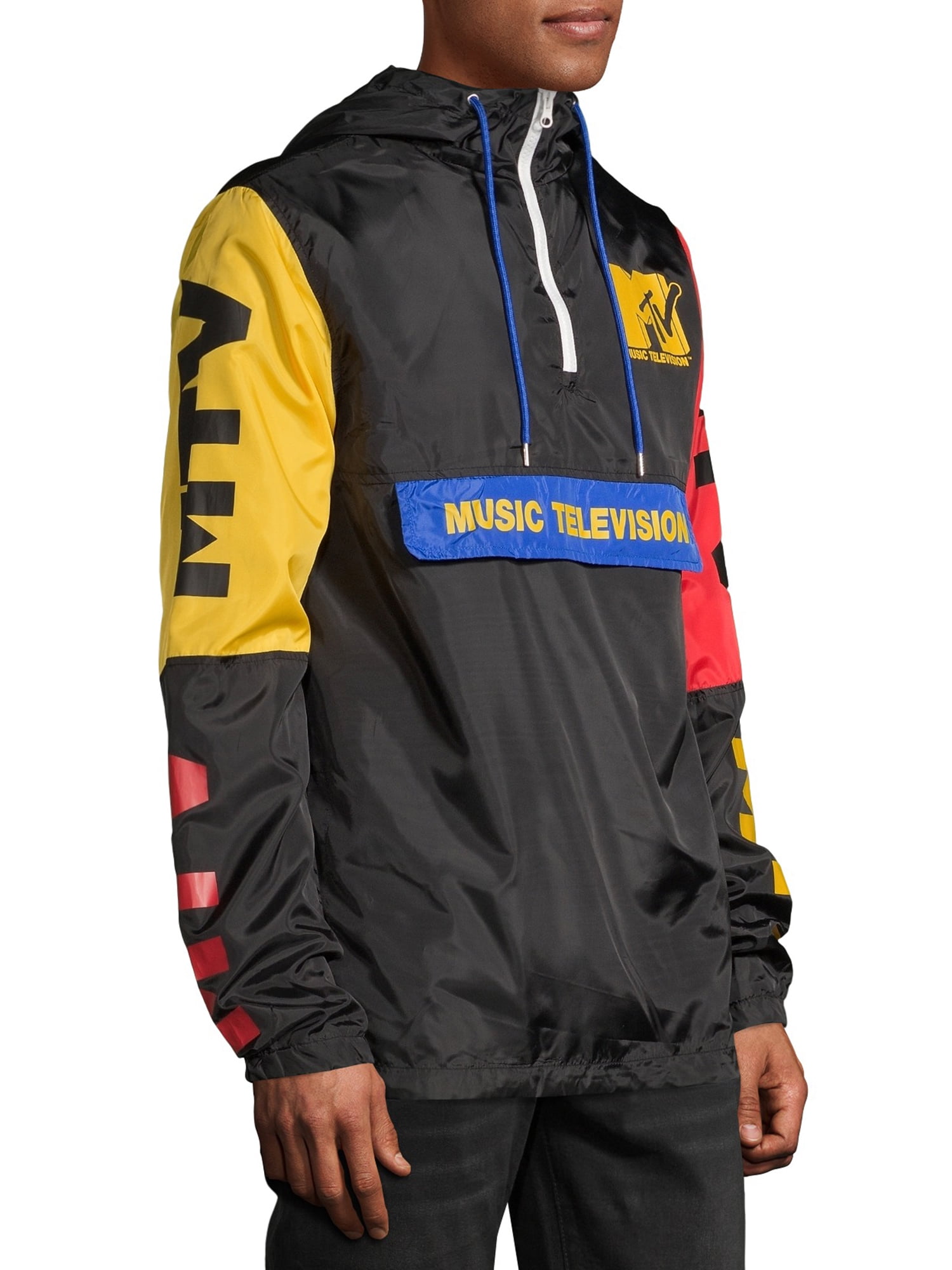 MTV Men's Graphic Anorak, up to Size 