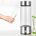 thumbnail image 2 of 450ML Portable Hydrogen Water Bottle with New PEM And SPE Technology Healthy Water Ionizer Micro-electrolysis Water Cup, 2 of 7