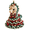 Seahorse A1, variant on DIY Layered Ocean Christmas Yarn Art Kit Collection, Cute Dolphin Crochet Ornament, Beginner‑Friendly Craft Set for Christmas Home Decor & Handmade Holiday Gifts