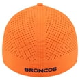 thumbnail image 4 of Men's New Era Orange Denver Broncos Perforated 39THIRTY Flex Hat, 4 of 5