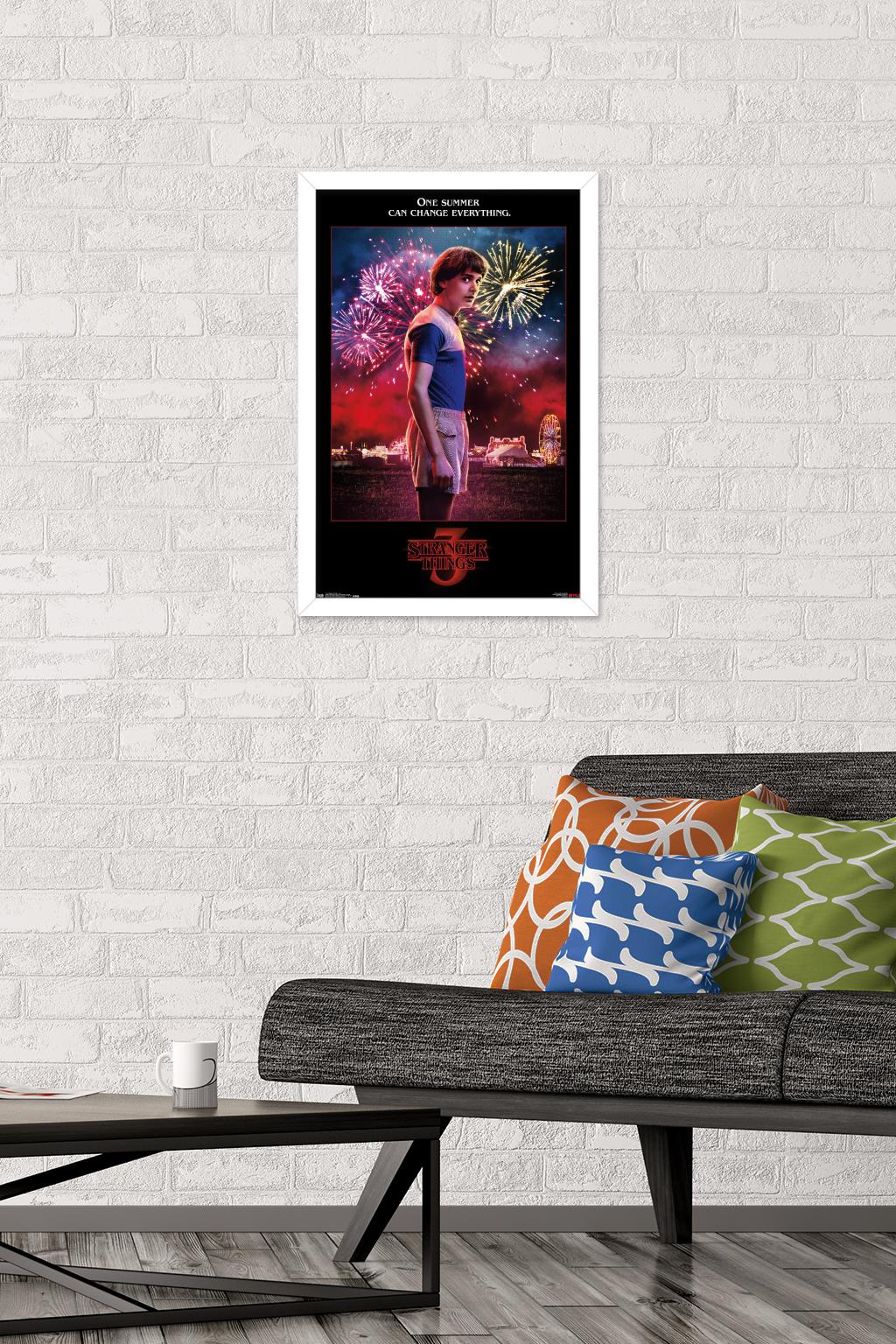 Netflix Stranger Things: Season 3 - Will Wall Poster, 14.725" x 22.375", Framed