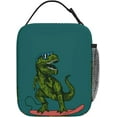 thumbnail image 3 of Dinosaur Reusable Lunch Box Insulated LunchBox Cooler Lunch Bag, 3 of 6