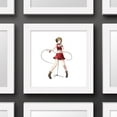thumbnail image 4 of Gallery Pops Hatsune Miku - Meiko Wall Art, White Framed Version, 12" x 12", 4 of 5