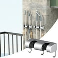 thumbnail image 1 of Cyber and Monday Deals! kkbbma Mop And Besom Rack Clearance Rack Mop And Besom Rack Wall Mounted Organizer Wall Mounted Heavy-duty Rack Kitchen Laundry Room Garden Storage Rack, 1 of 7