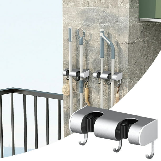 deals of the day Rack Mop And Besom Rack Wall Mounted Organizer Wall ...