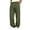 Army Green, variant on JIAYUE Men's Pants Casual Jogger Solid Color Knit Straight Leg Trousers Elastic Waist For Everyday Comfortable And Relaxed Fit Breathable Summer Outdoor Lightweight Wear
