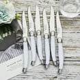 thumbnail image 2 of Cuchillo Laguiole LaguioleWhite 1Pza 23 cm Blanco Acero Inoxidable Cuchillo para carne., 2 of 4