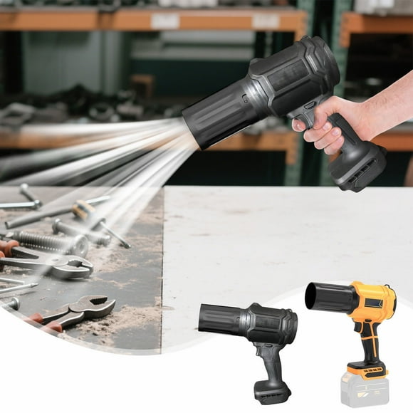Rechargeable Cordless Leaf Blower - Powerful Handheld Electric Blower for Yard, Car Drying, and Driveway Cleaning