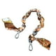 thumbnail image 3 of Silk Scarf Ribbon Handbag Accessories Chain Fashion Scarf Metal Chain Handle Bag Decor Bow Multifunction Ribbon Handbag Strap, 3 of 4