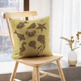 thumbnail image 5 of LALILO Throw Pillow Covers Underwater Life Marine Life Marine Cushion Cover 18" x 18", 92 Pack, 5 of 6