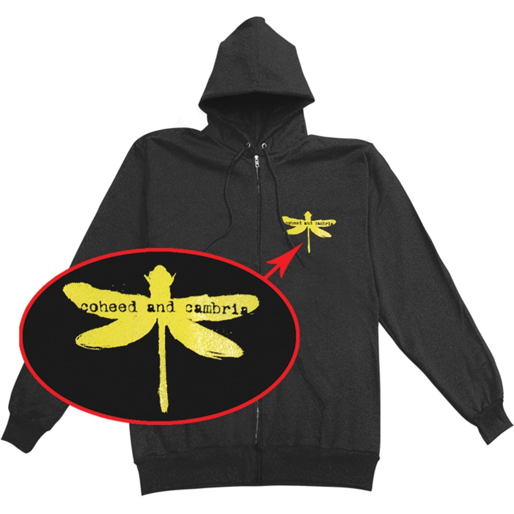 coheed and cambria zip hoodie
