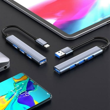 4 Ports USB Hub Splitter Multi Hub Type C to USB 3.0 Adapter USB Several Ports Power Adapter