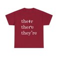 thumbnail image 2 of Their There They're English Teacher Correct Grammar T-Shirt, 2 of 2