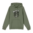 thumbnail image 4 of Scooby-Doo Yikes Adult Olive Long Sleeve Hoodie-Medium, 4 of 5