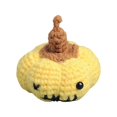 thumbnail image 2 of Ailezt Halloween Decor Knitted Halloween Desktop Ornament Home Festive Pumpkin Figurine Cute Shelf For Holiday Party, 2 of 4
