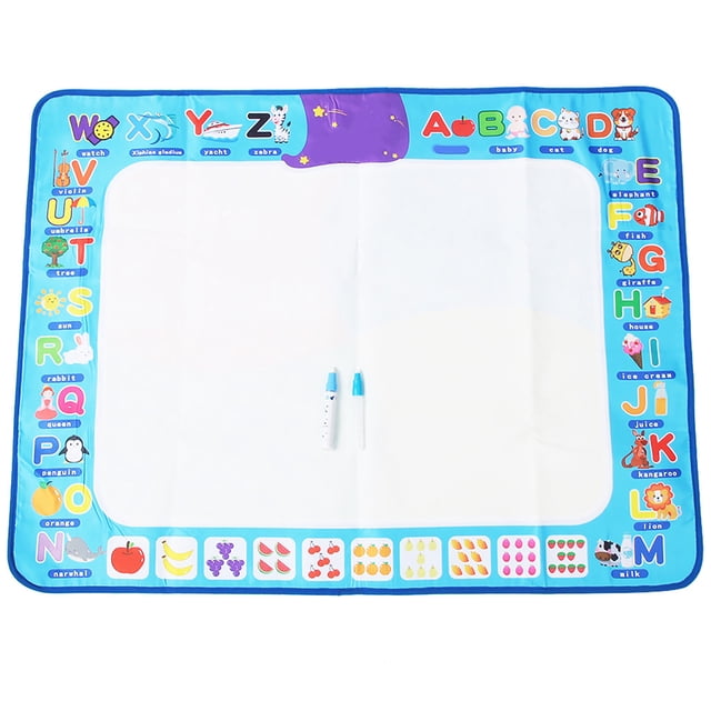 Tapete mágico para garabatos para niños, tapete para grafiti, tapete para pintar con agua, tablero de dibujo, juguete