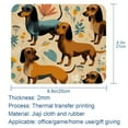 thumbnail image 5 of Dachshund Printed Desk Mat Mousepad, Non-Slip Rubber Bottom, 8.3x9.8 Inch, Suitable for Office and Gaming, 5 of 6