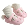 thumbnail image 5 of LYHaoo Girls Sandals Baby Sandals For Girls Soft Sole Infant Walking Shoes Breathable Comfortable Toddler First Lightweight Summer Casual Bunny Design Sizes 4 Toddlers(0-6 Months), 5 of 7
