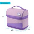 thumbnail image 5 of Arctic Zone Expandable Lunch Box with Ice Pack, Lavender Purple, 5 of 11