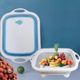 thumbnail image 4 of Tabla de Cocina Plegable Multifuncional CHAO Gris Blanco 3 en 1 135*245*18 mm, 4 of 5