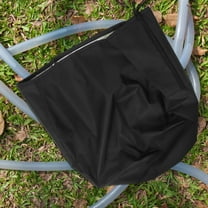 OULII Black Retractable Garden Hose Reel Cover Wall Mounted Sunproof Protector