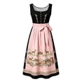 thumbnail image 5 of QUNYINEY Sleeveless Casual Dresses for Women Summer Oktoberfest Long Flowy German Dirndl Dress A Line Beer Carnival Loose Fit Square Neckline Dresses, 5 of 5