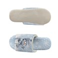 thumbnail image 5 of COEQINE Cute Snowman Blue Womens Fuzzy Slippers Christmas House Shoes Open Toe Indoor Slippers Soft Lightweight Quiet Fluffy Slides Machine Washable Footwear for Ladies Her Mom, 36-37, 5 of 7