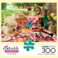 thumbnail image 1 of Buffalo Games Adorable Animals Le puzzle Picnic Raiders en 300 pièces, 1 of 3