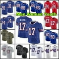 thumbnail image 2 of Josh Allen Stefon Diggs Football Jersey Gabriel Davis Von Miller Dawson Knox Jim Kelly Milano Dalton Kincaid Gregory Rousseau Damar Hamlin Poyer, 2 of 7