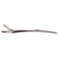 thumbnail image 3 of Pinza para el cabello, 10 piezas/juego de clip de metal de punta profesional plateada, funcionalidad inteligente, 3 of 8