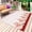 Red, variant on Aqua Coastal Shell Outdoor Rug 3x5 Ft - Reversible Patio Rug Outdoor Camping Rugs, Nautical Coral Starfish Seahorse Washable Indoor Outdoor Area Rugs, Non-Slip Outdoor Carpet Runner for Deck/Porch