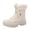 Beige, variant on Winter Snow Boots Women Warm Lined Snow Boots Anti- Hiking Boots Insulated Outdoor Boots for Walking Work
