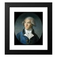 thumbnail image 2 of Joseph Boze 20x23 Black Modern Framed Museum Art Print Titled - Presumed Portrait of Barnave, 2 of 5