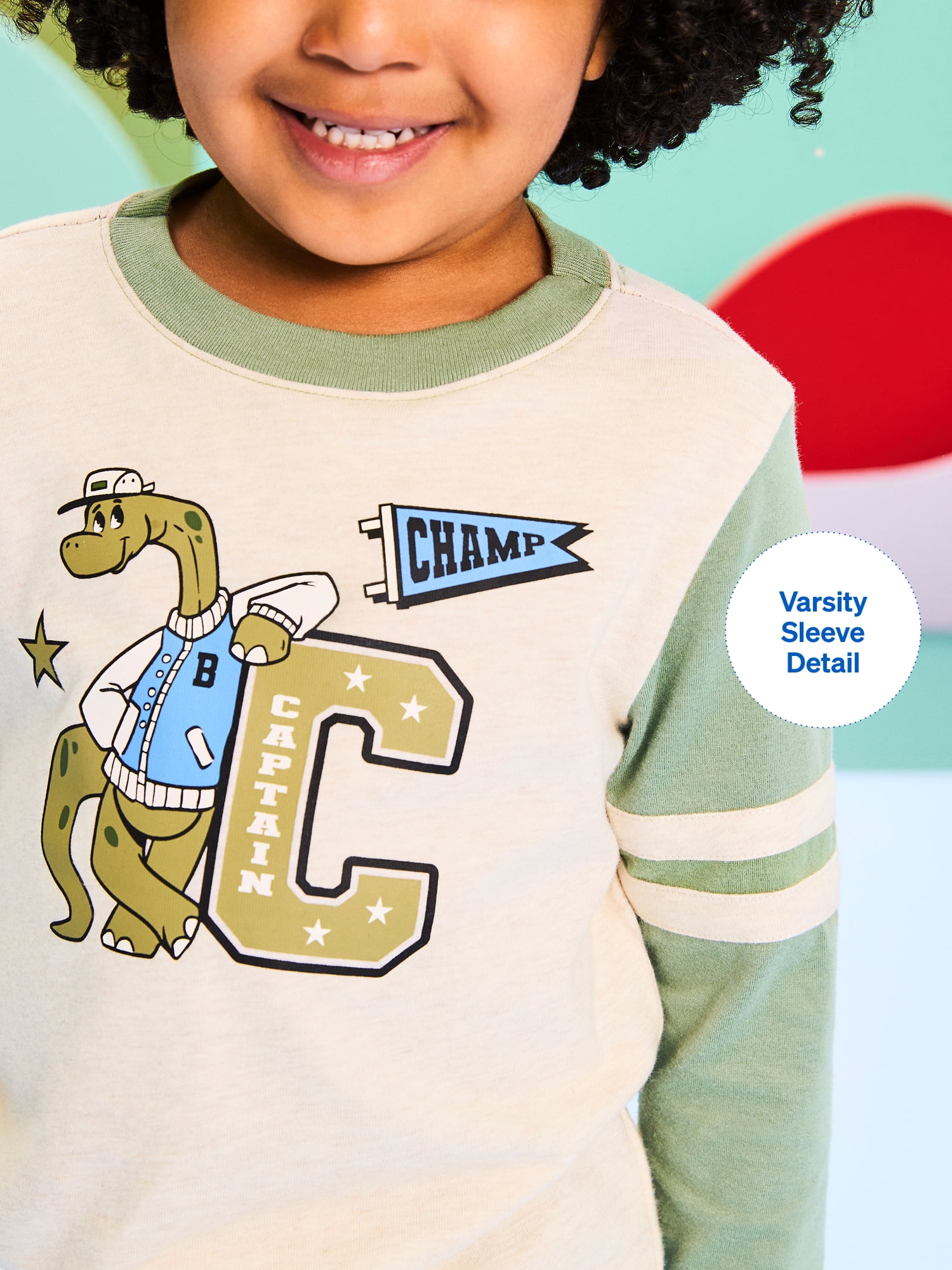 Garanimals Baby & Toddler Boys Long Sleeve Shirts, Single & 3-Pack, Sizes 0-6T